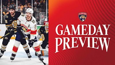 PREVIEW: Panthers look to stay stingy on defense in Game 4 vs. Bruins | Florida Panthers