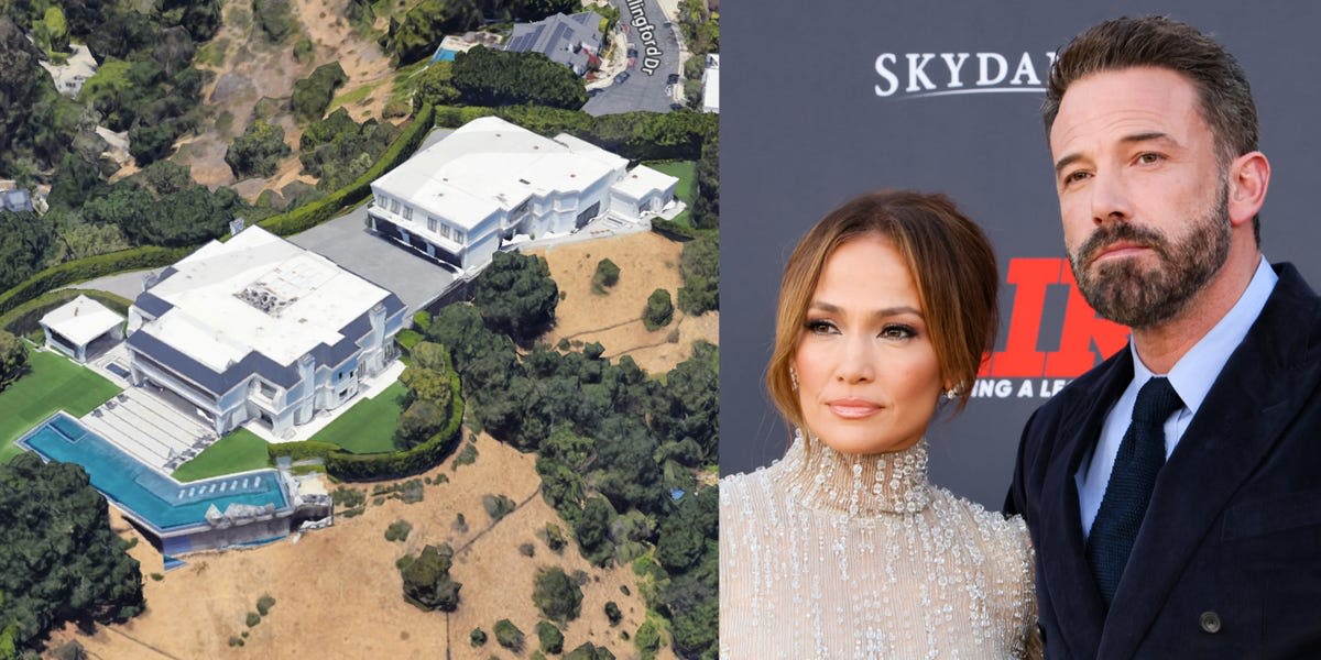 Jennifer Lopez and Ben Affleck listed the Beverly Hills mansion they bought last year on the market for $68 million