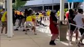 Incidentes en la previa de la final de la Copa América: un grupo de fanáticos colombianos intentó entrar por la fuerza y cerraron las puertas del estadio