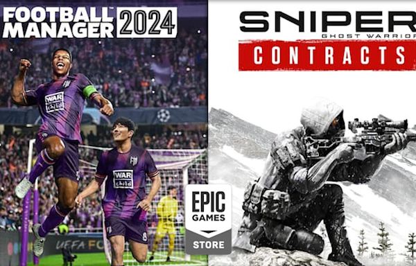 Free on Epic Games Store: Football Manager 2024 and Sniper Ghost Warrior Contracts