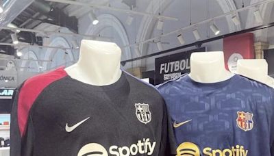 Aparecen las primeras camisetas de entrenamiento del Barça 2024-25