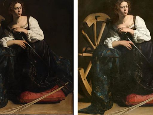 El Thyssen saca sus "aspectos ocultos" a la web: del vestido rojo en Caravaggio a la marca de bala en Fra Angelico