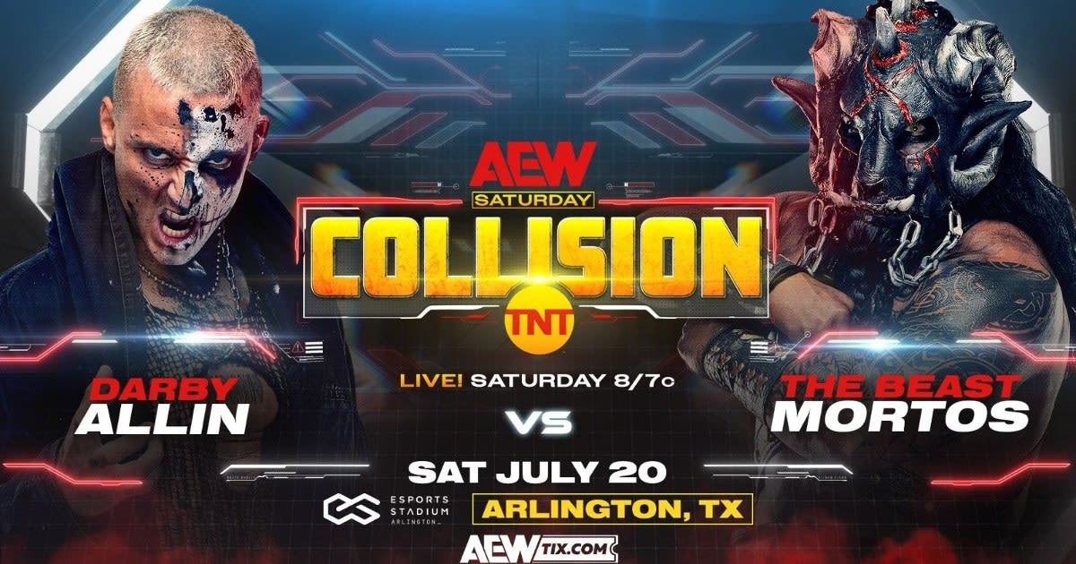 Darby Allin vs. The Beast Mortos Announced For 7/20 AEW Collision