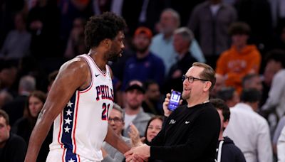 Nick Nurse did a good job with the Sixers, especially Joel Embiid and Tyrese Maxey