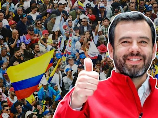 Carlos Fernando Galán compartió el balance de las marchas del 1 de mayo en Bogotá: “Es positivo”