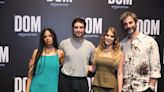 Elenco de Dom se reúne para coletiva da última temporada da série