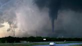 Tornadoes spotted in Oklahoma as hail pelts Kansas
