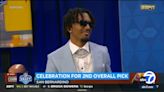 IE school celebrates alum Jayden Daniels' selection at No. 2 in NFL draft