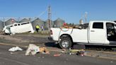 6 people killed, 10 others injured in Idaho when pickup crashes into passenger van