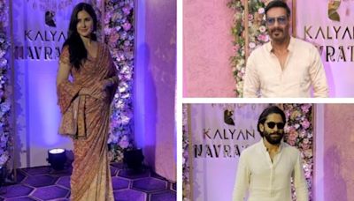 Ajay Devgn, Naga Chaitanya, Katrina Kaif and Rashmika Mandanna stun in ethnic wear at Kalyan Navratri celebrations