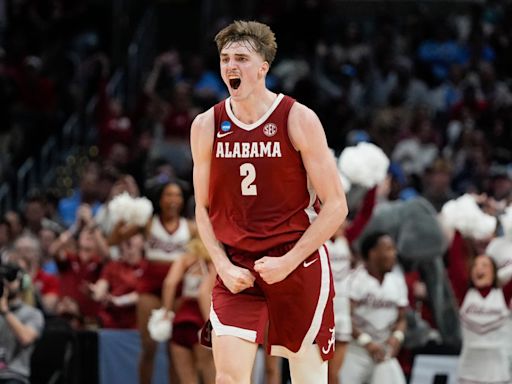 Alabama holds off top-seeded North Carolina 89-87 to reach Elite Eight for 2nd time ever