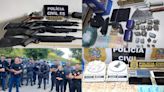 Operação prende 30 criminosos no ES e apreende armas e drogas