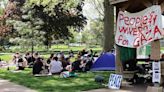 Protesters camp on ISU quad in Normal, call for cease-fire in Israel-Hamas war