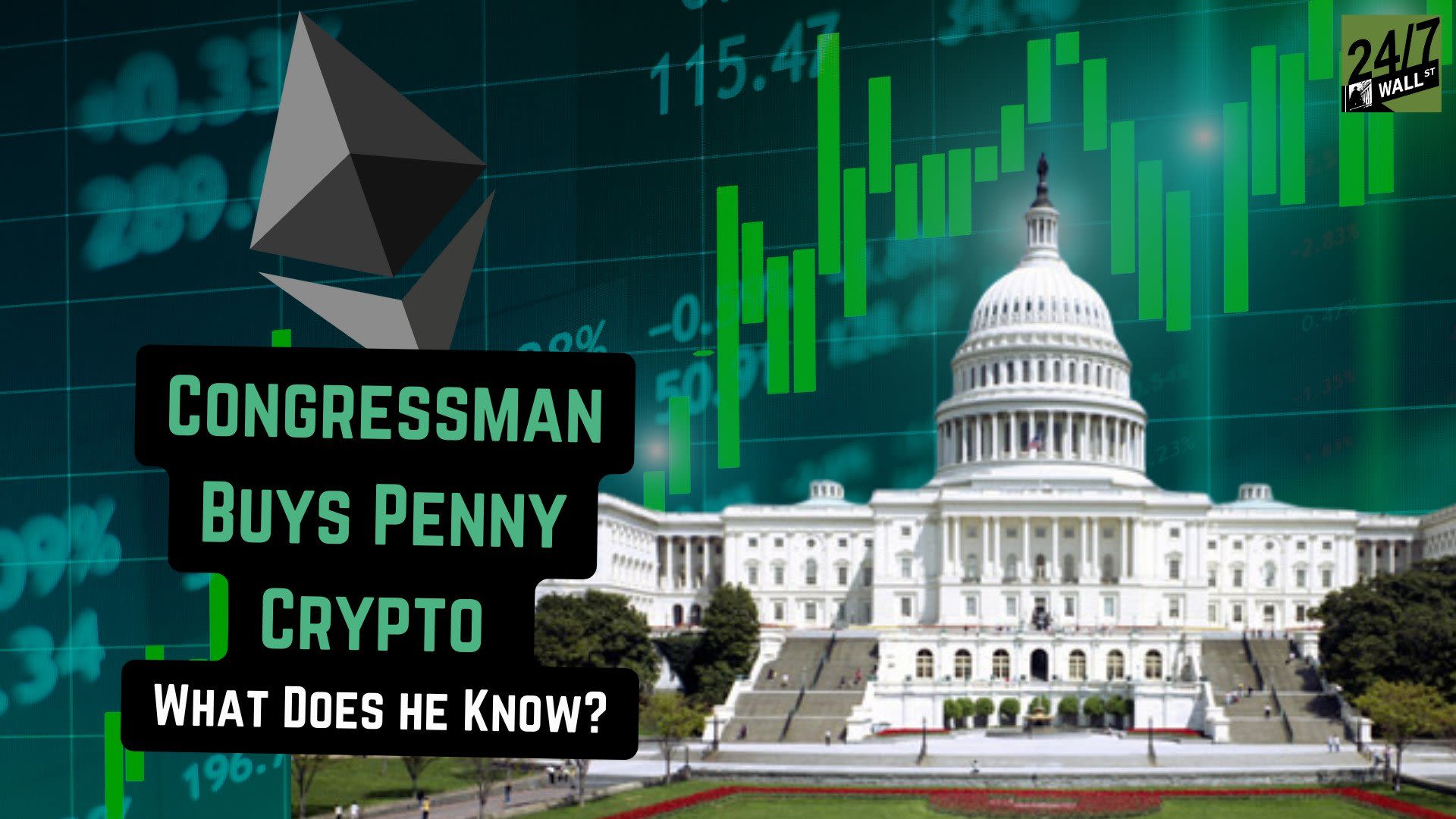 Beyond Penny Stocks: Congressman Buys a Penny Crypto Worth Ten Cents