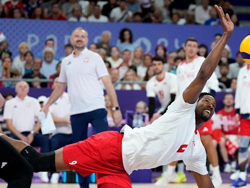 Here's how the US men's volleyball team did in the Olympic semifinal