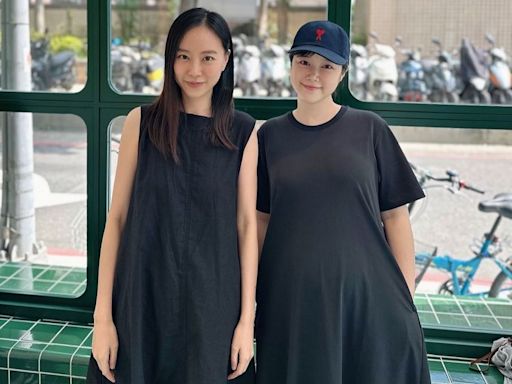 李佳穎挺6月孕肚撞衫小學同學 曾告白「我們蠻適合結婚的」 ｜壹蘋新聞網