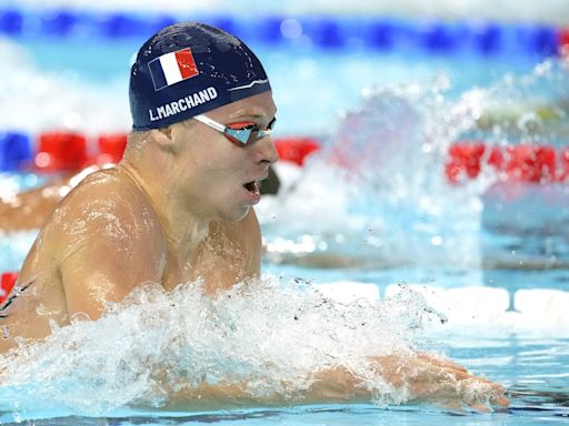 No rest for Léon Marchand: Hours after winning 2 golds, French swimming star was back in the pool