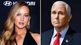 Jennifer Lawrence Takes Jab at Mike Pence and 'Conversion Therapy' in GLAAD Media Awards Speech