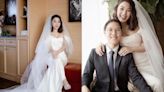 姜麗文香港補辦婚禮！大秀甜蜜結婚照 秦沛喜迎女婿 │TVBS新聞網