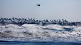 More monster waves will collide with the California coast after injuring onlookers and causing serious flooding