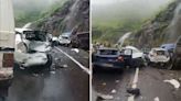 Video: 15 Injured As Container Rams Into Multiple Vehicles On Mumbai-Nashik Highway