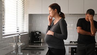 I'm pregnant but my partner is having affair - I want our family to be together