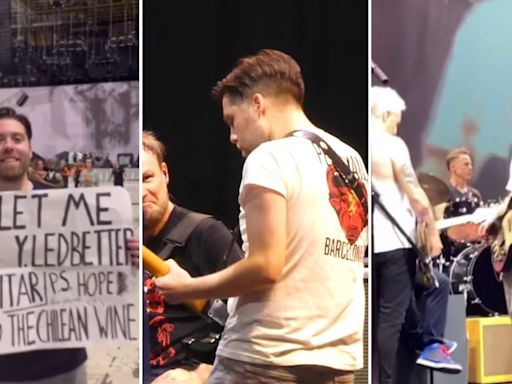This superfan travelled 7,000 miles to see Pearl Jam live – and wound up playing guitar with them