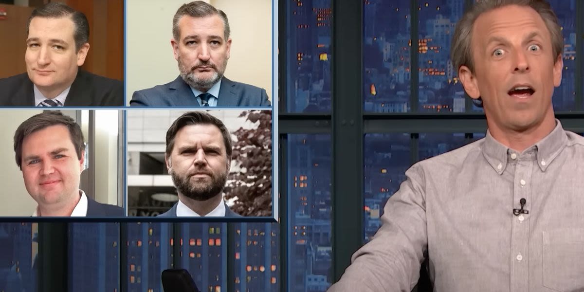 Seth Meyers Has Hilarious Theory About Trump Haters-Turned-Toadies Growing Beards