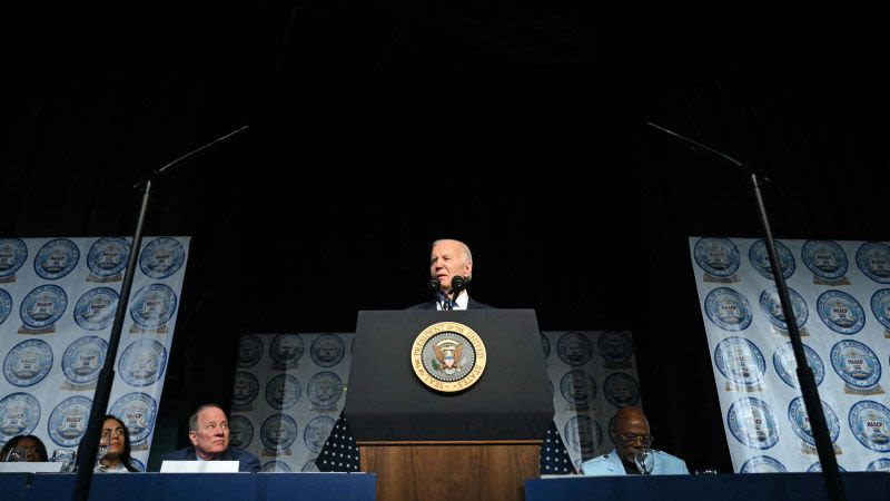 Biden jumps on Trump ‘unified Reich’ video that plays into a key theme of president’s reelection push | CNN Politics