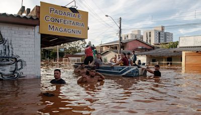 Flooded World Cup stadium closes after Brazil battered by torrential rain