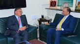 US ambassador meets privatisation minister