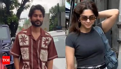 ‘Alpha’ star Sharvari steps out in style with rumored beau and birthday boy Sunny Kaushal | - Times of India