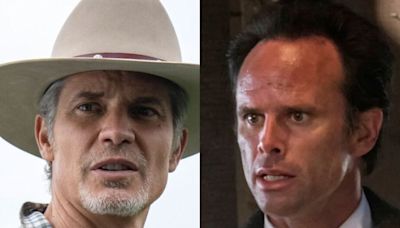 Timothy Olyphant addresses Walton Goggins feud on Justified set