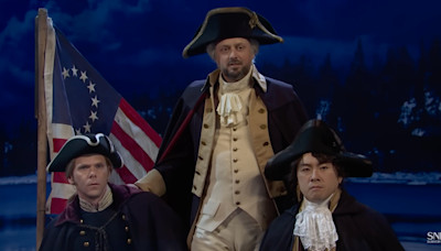 SNL’s Nate Bargatze delivers part two of ‘Washington’s Dream’ which fans hailed as ‘best skit in years’