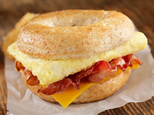 The Ordering Hack For A Way Better McDonald's Bagel Breakfast Sandwich