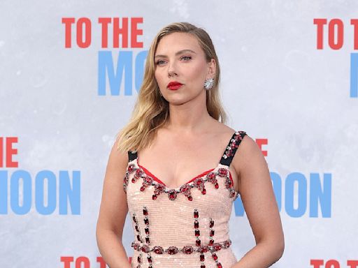 Scarlett Johansson joins Channing Tatum at premiere of To The Moon