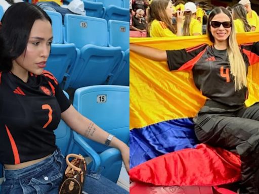 La barra de Colombia destaca por su belleza: las parejas de los jugadores que los acompañan a todos los partidos