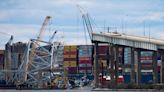 Containers being removed from ship that crashed into Baltimore bridge