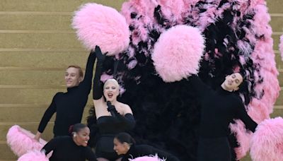 Lady Gaga stuns in Olympics opening ceremony performance with French feathers and Dior