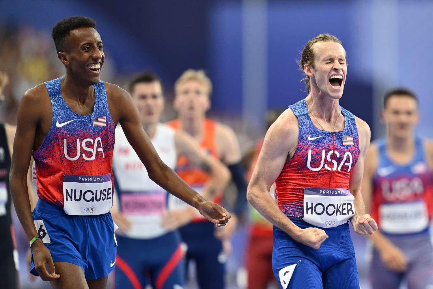 Cole Hocker Breaks Olympic Record in Men's 1500-Meter Final for Gold as Yared Nuguse Wins Bronze