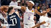 NBA play-offs: Thunder beat Mavericks, Celtics fend off Cavaliers