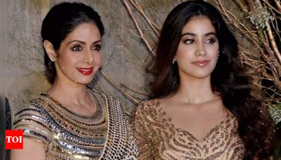 Did you know late actress Sridevi was not supportive of Janhvi's acting career? Wanted her to get married instead | Hindi Movie News - Times of India