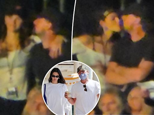 Leonardo DiCaprio and girlfriend Vittoria Ceretti show rare PDA at Rolling Stones concert