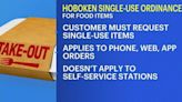 Hoboken introduces ordinance banning single-use food items in take-out orders. See the plan.