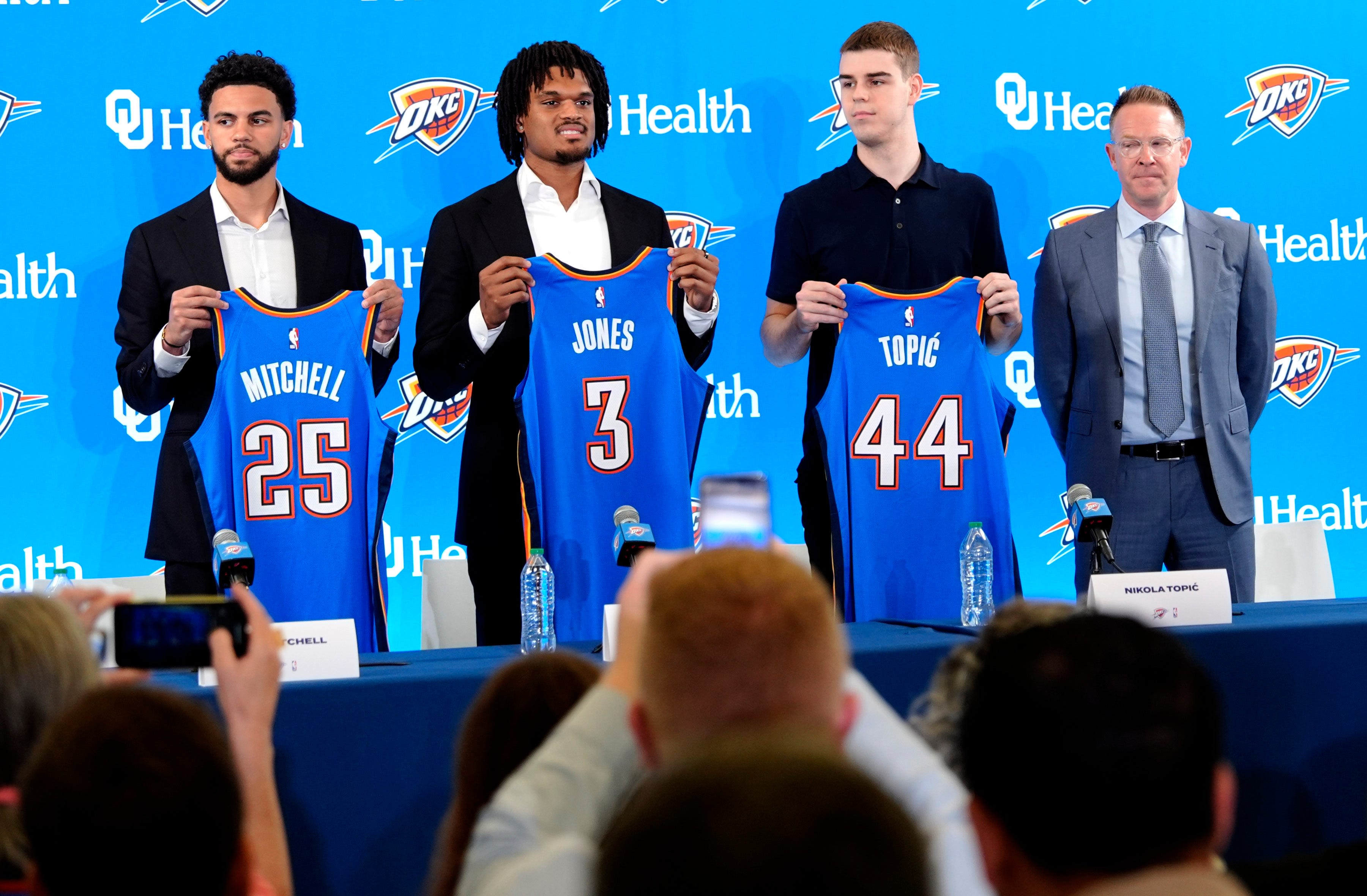 Mussatto: OKC Thunder draftees Dillon Jones, Ajay Mitchell were rare mid-major loyalists