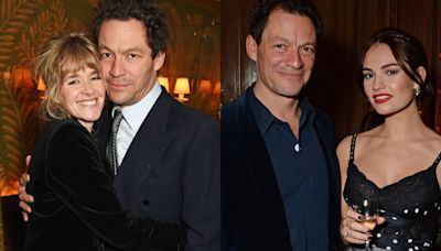 Dominic West says he and his wife 'joke about' Lily James drama now