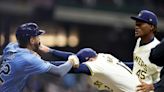 Brewers Uribe, Peralta and Murphy and Rays' Siri suspended after brawl