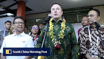 Elon Musk’s fashion diplomacy: the SpaceX CEO just rocked a batik shirt in Bali