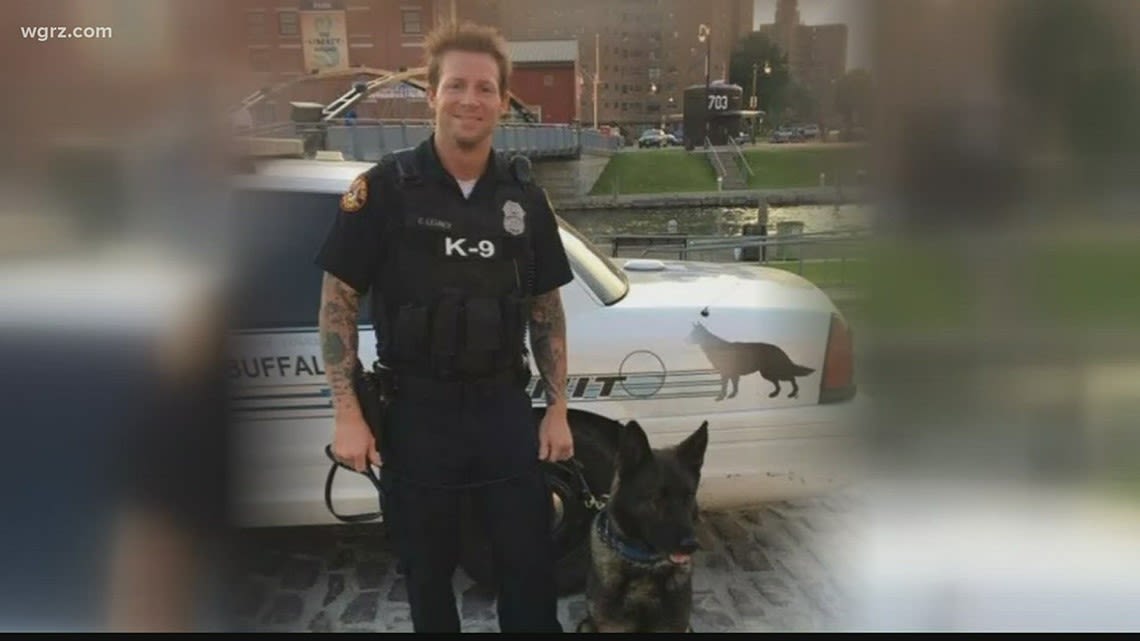 K-9 of the late Lt. Craig Lehner of the Buffalo Police passes away