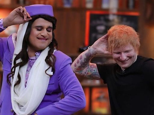 Krushna Abhishek Dances With Ed Sheeran In New Photos From Kapil Sharma's Show | Check Here - News18